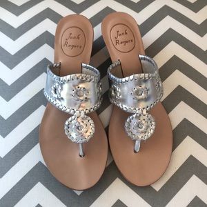 Jack Rogers Mid Wedge Stacked Sandal